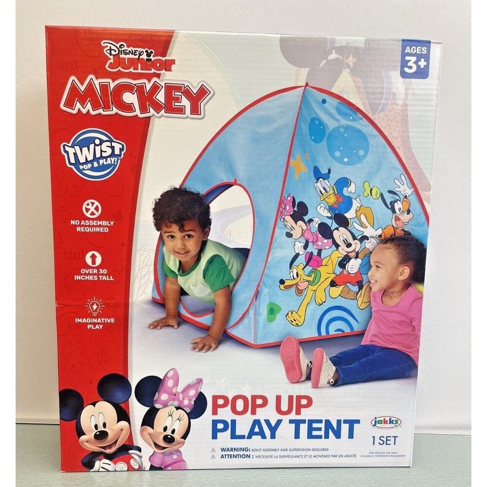 Disney Jr Mickey Mouse Pop Up Play Tent